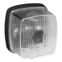 Pro Plus Positionsleuchte Anhänger  weiß 65x60mm PM