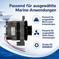 Lichtmaschine für MerCruiser, OMC, Volvo Penta Marine, Crusader 817119A1