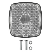 Pro Plus Positionsleuchte weiß 66x62mm mit Rückstrahler
