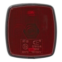 Pro Plus Positionsleuchte rot 65x60mm PM