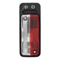 Pro Plus Umrissleuchte rot/weiß 92x42mm mit Pendel