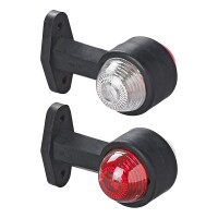 Pro Plus Umrissleuchte rot/weiß 120mm gerade