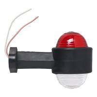 Pro Plus Umrissleuchte rot/weiß 120mm gerade