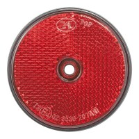 Pro Plus Reflektor rot 60mm Schraubbefestigung