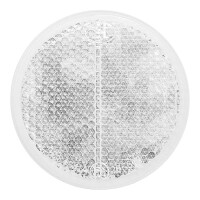 Pro Plus Reflektor weiß 60mm selbstklebend