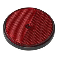 Pro Plus Reflektor rot 80mm Schraubbefestigung