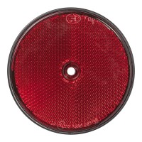 Pro Plus Reflektor rot 80mm Schraubbefestigung