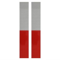 Pro Plus Reflektierendes Klebeband rot/weiß - Set...