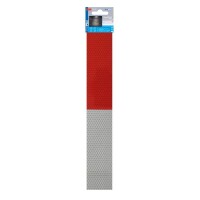 Pro Plus Reflektierendes Klebeband rot/weiß - Set von 2 Stück