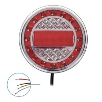 Pro Plus Rückleuchte 12/24V 4 Funktionen 125mm LED