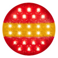 Pro Plus R&uuml;ckleuchte 12/24V 3 Funktionen 140mm...