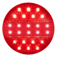 Pro Plus R&uuml;ckleuchte 12/24V 3 Funktionen 140mm...