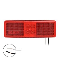 Pro Plus Positionsleuchte hinten 12/24V rot 110x40mm LED