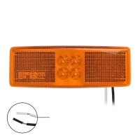 Pro Plus Positionsleuchte hinten 12/24V rot 110x40mm LED