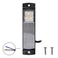 Pro Plus Positionsleuchte 12/24V weiß 126x30mm LED