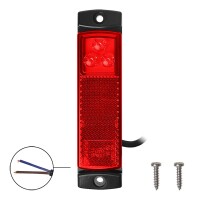 Pro Plus Positionsleuchte hinten 12/24V rot 126x30mm LED