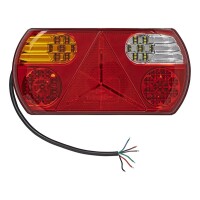 Pro Plus Rückleuchte 6 Funktionen 296x142mm 32LED links