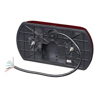 Pro Plus Rückleuchte 6 Funktionen 296x142mm 32LED links