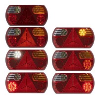 Pro Plus Rückleuchte 6 Funktionen 296x142mm 32LED rechts