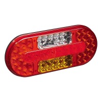 Pro Plus Rückleuchte 6 Funktionen 323x134mm 54LED links