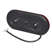 Pro Plus Rückleuchte 6 Funktionen 323x134mm 54LED links