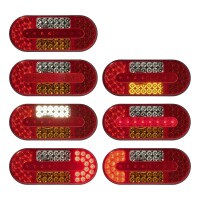 Pro Plus Rückleuchte 6 Funktionen 323x134mm 54LED links