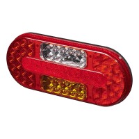 Pro Plus R&uuml;ckleuchte 6 Funktionen 323x134mm...