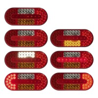 Pro Plus Rückleuchte 6 Funktionen 323x134mm 54LED rechts