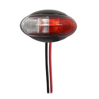 Pro Plus Umrissleuchte 10-30V rot/weiß 60x34mm LED