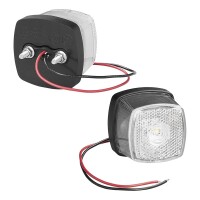 Pro Plus Positionsleuchte 9-30V weiß 61 x 61 mm LED