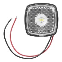Pro Plus Positionsleuchte 9-30V weiß 61 x 61 mm LED