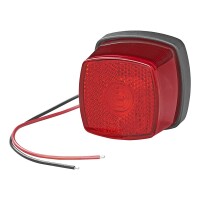 Pro Plus Positionsleuchte hinten 9-30V rot 61 x 61 mm LED