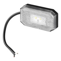 Pro Plus Positionsleuchte 12/24V weiß 80 x 44 mm LED