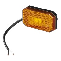 Pro Plus Seitenmarkierungsleuchte 12/24V orange 80 x 44...