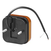 Pro Plus Seitenmarkierungsleuchte 12/24V orange 65 x 65 mm LED