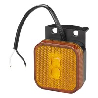 Pro Plus Seitenmarkierungsleuchte 12/24V orange 65 x 65...
