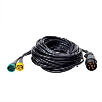 Kabelsatz 7M mit Stecker 7-polig und 2x Steckverbinder...
