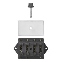 Sicherungshalter Sicherungskasten KFZ 4 fach Flachsicherungen Wohnmobil Boot