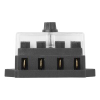 Sicherungshalter Sicherungskasten KFZ 4 fach Flachsicherungen Wohnmobil Boot