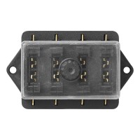 Sicherungshalter Sicherungskasten KFZ 4 fach Flachsicherungen Wohnmobil Boot