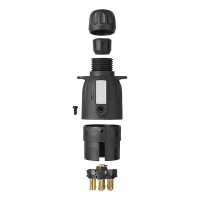 Anhänger Stecker 7-polig PVC mit Magnet IP44