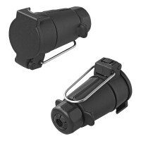 Steckdose 7-polig PVC fliegend mit Haken IP44