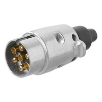 Anhänger Stecker 7-polig Metall