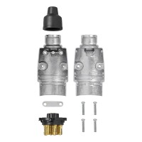 Anhänger Stecker 7-polig Metall