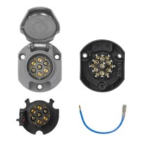 Steckdose 13-polig PVC System Multicon West IP44