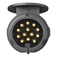 Stecker 13-polig PVC Jaeger direkt einstecken IP44