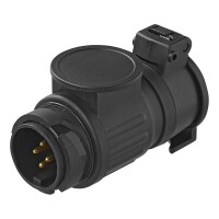 Anhänger Adapter von 13- auf 7-polig IP44