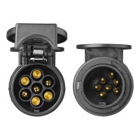Anhänger Adapter von 13- auf 7-polig IP44