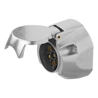 Steckdose 7+1-polig Metall IP44