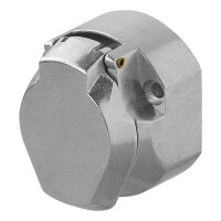 Anhänger Steckdose 13-polig Metall - ALU System Jaeger IP44